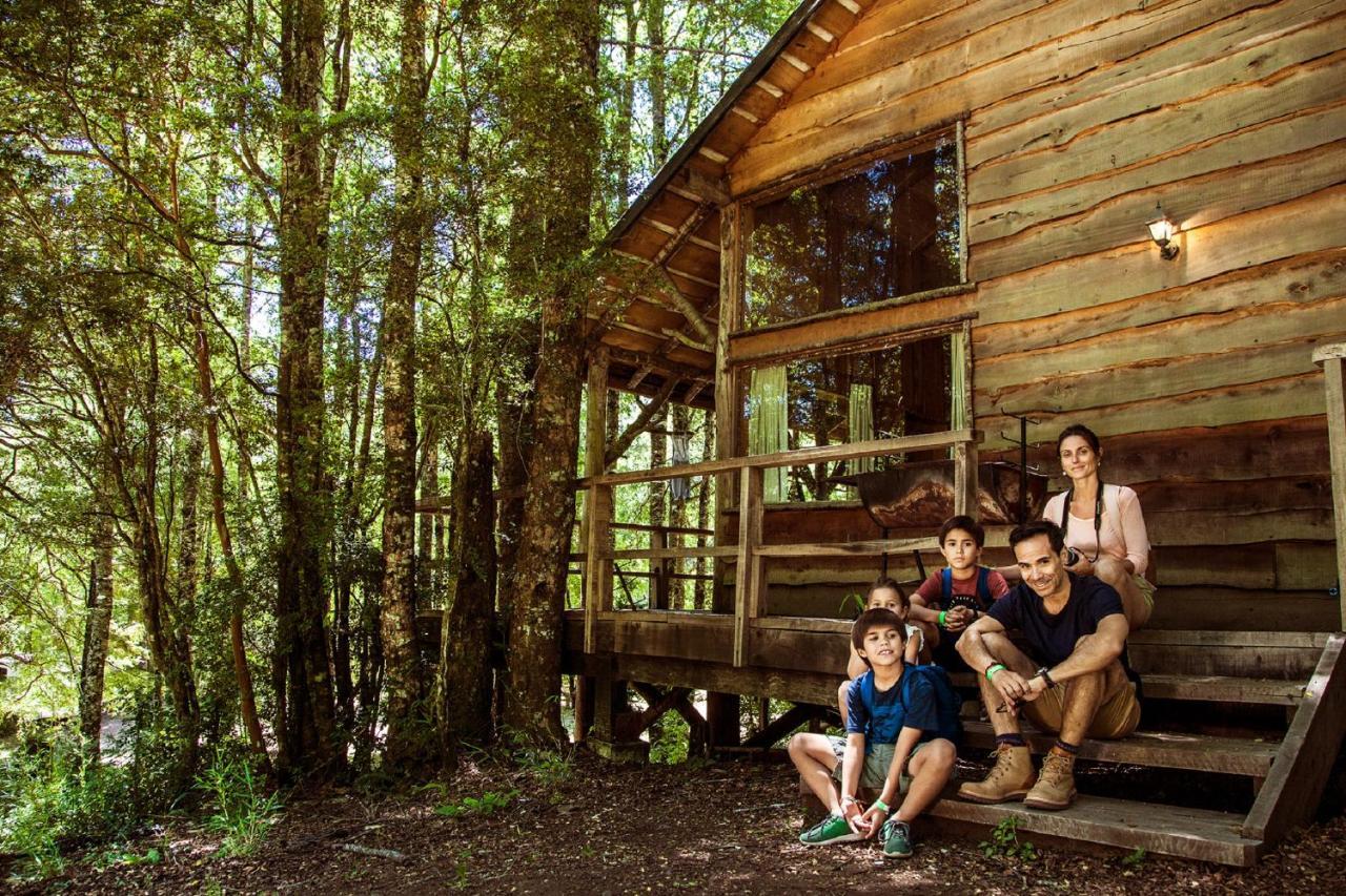 Huilo Huilo Cabanas Del Bosque ปูแอร์โตฟุย ภายนอก รูปภาพ