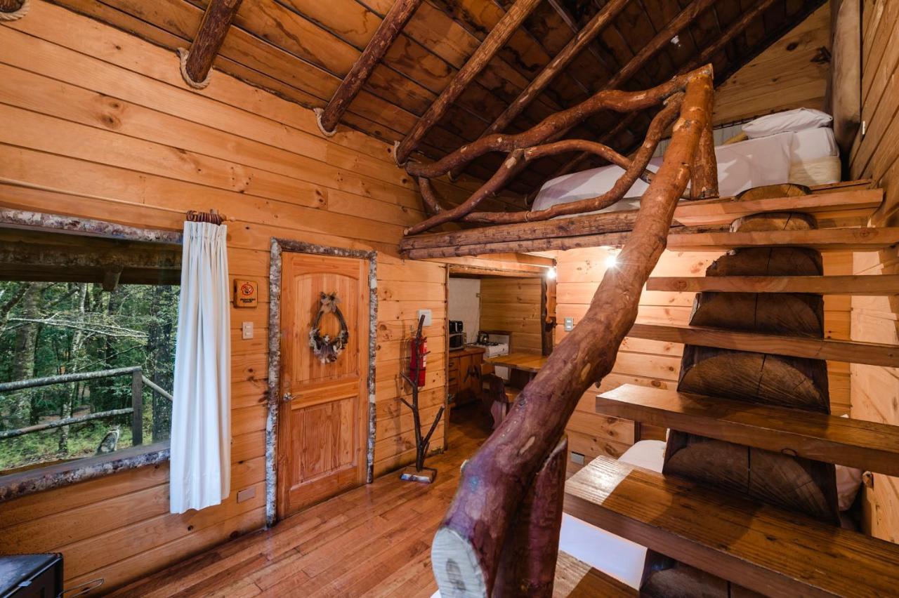 Huilo Huilo Cabanas Del Bosque ปูแอร์โตฟุย ภายนอก รูปภาพ
